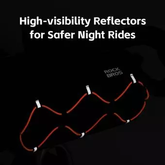 Foto mini 4 - Torba rowerowa sześciokątna ROKBROS na ramę 2.2L ciemnozielona