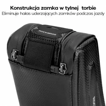 Foto mini 3 - Torba pod siodłowa ROCKBROS 1.7L B69 czarna