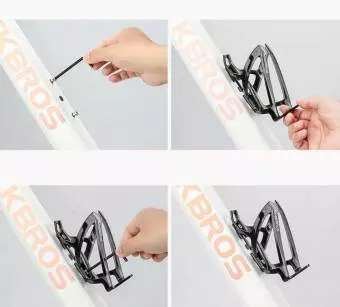 Foto mini 6 - Uchwyt na bidon lekki ROCKBROS 35g czarny