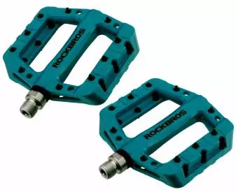 Foto mini 2 - Pedały Rowerowe Platformowe Nylon Rockbros 2017-12CBL Niebieskie