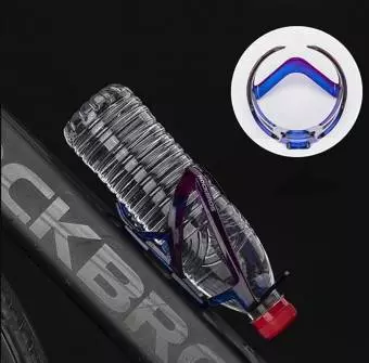 Foto mini 4 - Uchwyt na bidon lekki ROCKBROS 35g niebiesko-fioletowy