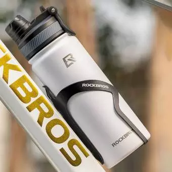 Foto mini 3 - Bidon termiczny ze stali nierdzewnej Rockbros biały 650ml