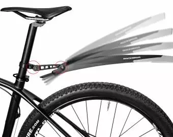 Foto mini 4 - Zestaw Regulowanych błotników rowerowych z Tyłu i Przodu Rockbros