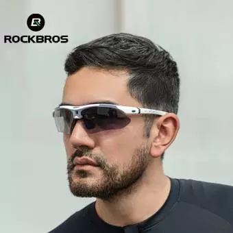Foto mini 4 - Okulary rowerowe Rockbros polaryzujące białe
