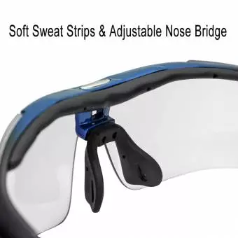 Foto mini 3 - Okulary rowerowe Rockbros polaryzujące czarno niebieskie