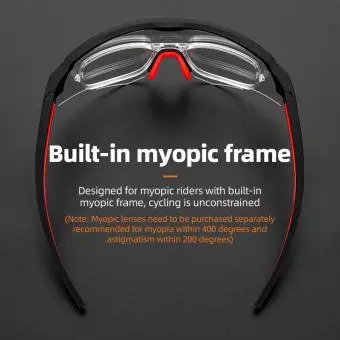 Foto mini 4 - Okulary rowerowe Rockbros Fotochromowe Przeciwsłoneczne Wiatroszczelne