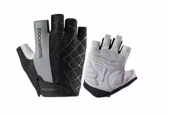 Rękawiczki rowerowe Rockbros rozmiar M  szare