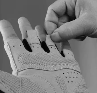 Foto mini 3 - Rękawiczki rowerowe Rockbros rozmiar XL  szare