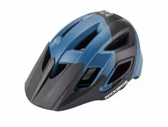 Kask rowerowy Rockbros MTB cross city czarno-niebieski 58-62cm