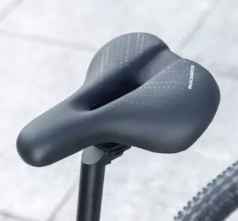 Foto mini 2 - Siodełko rowerowe Rockbros 38218916002 MTB z lampką - czarne