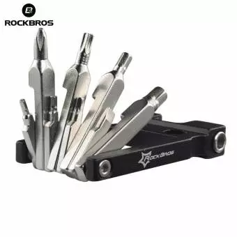 Foto mini 2 - Multitool do roweru Rockbros 20w1 GJ8060, imbusy skuwacz łańcucha łyżka