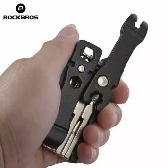 Foto mini 4 - Multitool do roweru Rockbros 20w1 GJ8060, imbusy skuwacz łańcucha łyżka