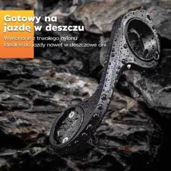 Foto mini 6 - Uchwyt rowerowy Rockbros na licznik lampke kamere czarny