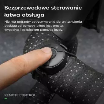 Foto mini 4 - Przednia Lampa Rowerowa Rockbros z Pilotem 1600LM-M8 różowa