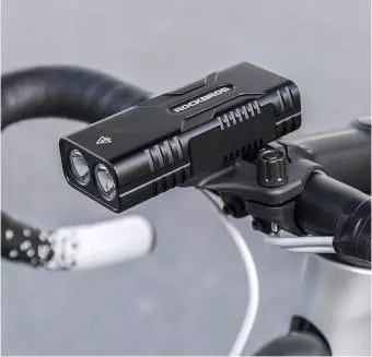 Foto mini 4 - Lampka rowerowa Rockbros z właściwością powerbanka + kabel USB-C