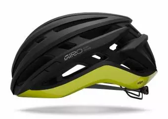 Kask szosowy Giro Agilis MIPS czarny + żółty jaskrawy M 55-59cm