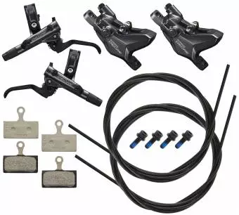 Foto mini 2 - 2x hamulec Shimano Deore BR-M6100 G03S okładziny żywiczne, zestaw przód + tył