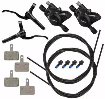 Foto mini 2 - 2x hamulec kompletny tarczowy Shimano BR-MT200 zestaw - przód + tył