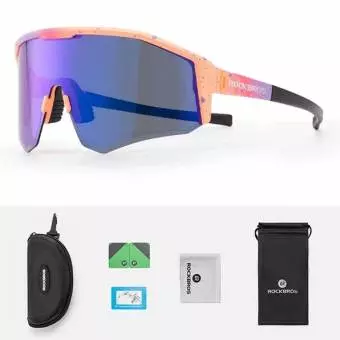 Foto mini 6 - Okulary rowerowe Rockbros SP297 polaryzujące Fioletowe
