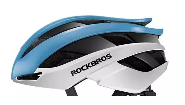 Kask rowerowy Rockbros rozmiar M 10110004004 Niebiesko - biały foto 11