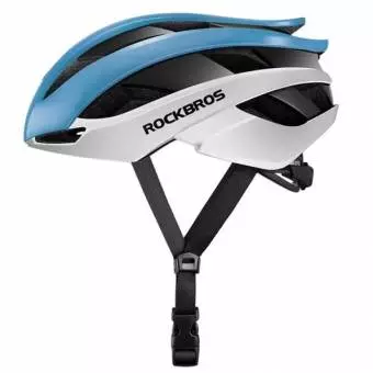 Foto mini 2 - Kask rowerowy Rockbros rozmiar M 10110004004 Niebiesko - biały