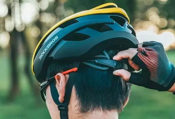 Kask rowerowy Rockbros rozmiar M 10110004006 Żółto - czarny foto 12