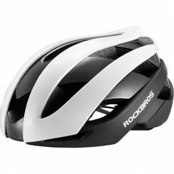 Kask rowerowy Rockbros rozmiar M 10110004002 Biało - czarny