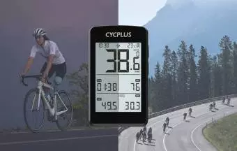 Foto mini 10 - Komputer rowerowy Cycplus M3 wodoodporny czarny