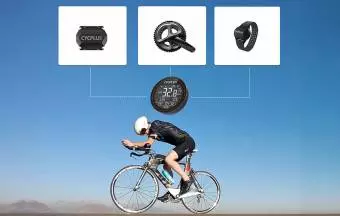 Foto mini 7 - Komputer rowerowy Cycplus M2 wodoodporny okrągły czarny