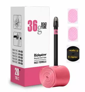Dętka TPU RideNow ultralekka 36g szosa, 700x18-32C presta FV 65mm
