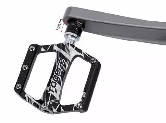 Foto mini 6 - Przedłużki osi pedałów Toopre TL-039-16B 16mm 2 szt czarne