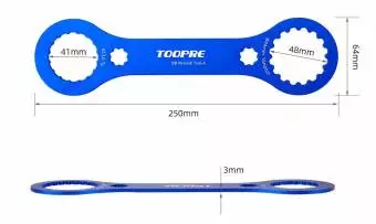 Foto mini 9 - Dwustronny klucz do suportu Toopre Tool-A TL-FC25