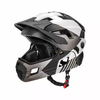 Kask rowerowy Rockbros dziecięcy z odpinaną szczęką rozmiar M (54-57 cm) TS-61 szary