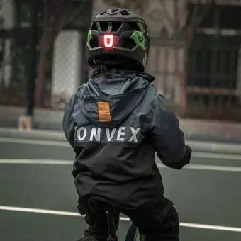 Foto mini 3 - Kask rowerowy Rockbros dziecięcy z odpinaną szczęką rozmiar S (48-52 cm) TS-61 zielony