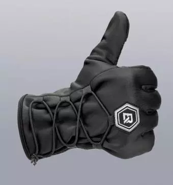 Foto mini 5 - Rękawiczki długie Rockbros S077-6BK ocieplane softshell XXL