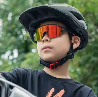 Foto mini 4 - Okulary rowerowe Rockbros dziecięce, ochrona UV, polaryzacyjne, dla dzieci, czarne