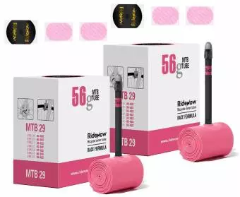2x dętka TPU RideNow ultralekka 56g MTB, 29x1,90-2,50 presta FV 45mm