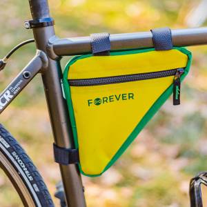 Foto mini 3 - Torba rowerowa pod ramę Forever Outdoor FB-100 żółto-zielona