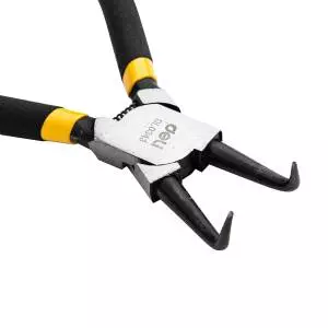 Foto mini 3 - Szczypce Segera wewnętrzne,  Deli Tools, 7 cali, czarne