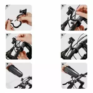 Foto mini 10 - Sakwa rowerowa Tech-protect Xt3s Bike Mount Black