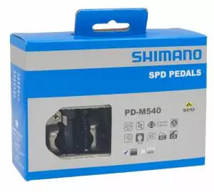 Foto mini 2 - Pedały SPD Shimano PD-M540 czarne + bloki