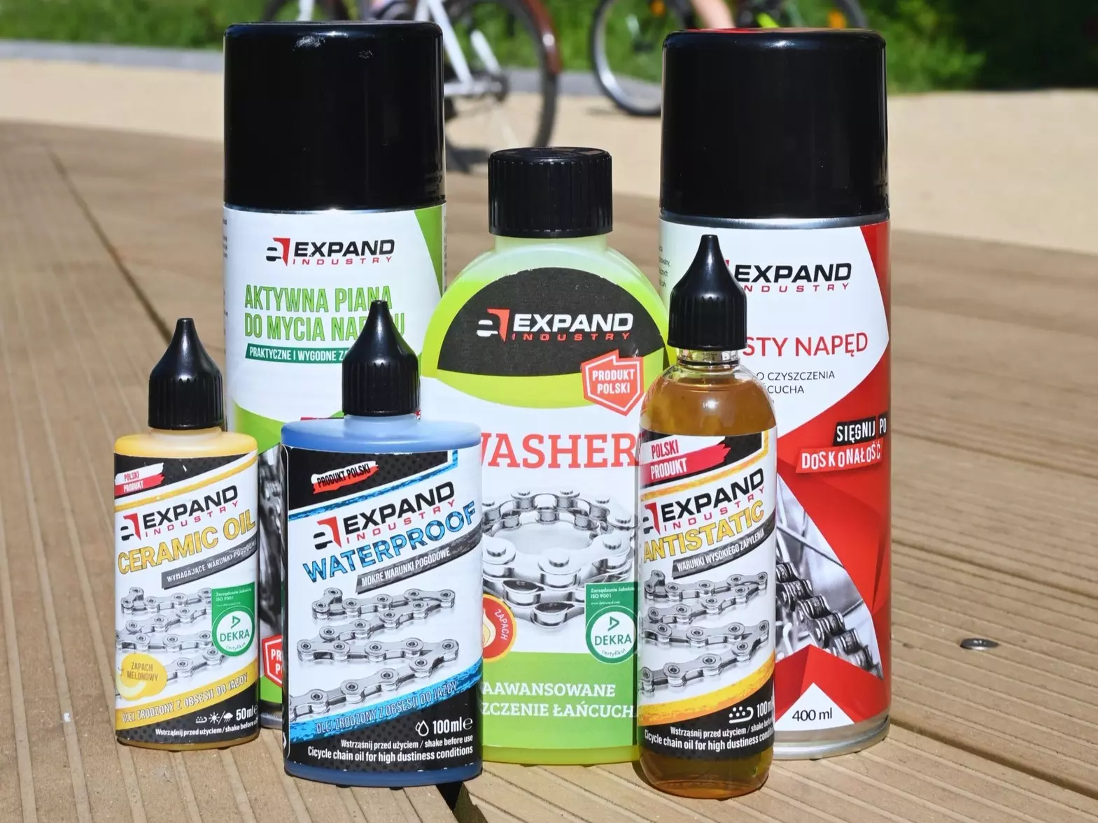 Olej do łańcucha EXPAND ANTISTATIC OIL EXTRA DRY 100ML foto 11
