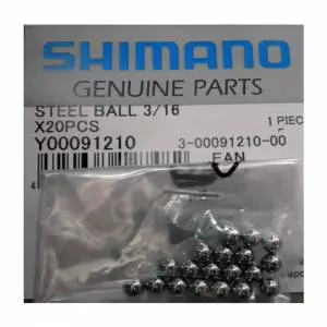 Foto mini 2 - Kulki do piast Shimano 3/16 cala 20 szt.