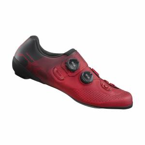 Foto mini 1 - Buty szosowe Shimano SH-RC702M karmazynowe 45.0