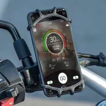 Foto mini 7 - Uchwyt rowerowy na telefon Rockbros LF436BK Czarny