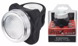 Lampa Rowerowa Tylna Prox Alpha R Cob Led Czerwony I Niebieski, USB