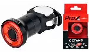 Lampa Rowerowa Tylna Prox Octans Cob LED, 30 Lm, USB