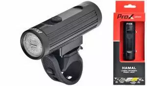 Lampa Rowerowa Przednia Prox Hamal LED, 600 Lm, USB