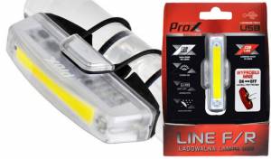 Foto mini 1 - Lampa Rowerowa Przednia Prox Line F Cob LED, 100 Lm, USB