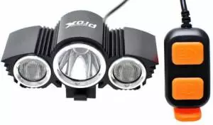 Foto mini 2 - Lampa Rowerowa Przednia Prox Polaris 3x Power Cree, 2000 Lm, Pilot